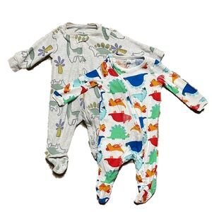Carter’s and Okie Dokie Dinosaur Footies  - 3m